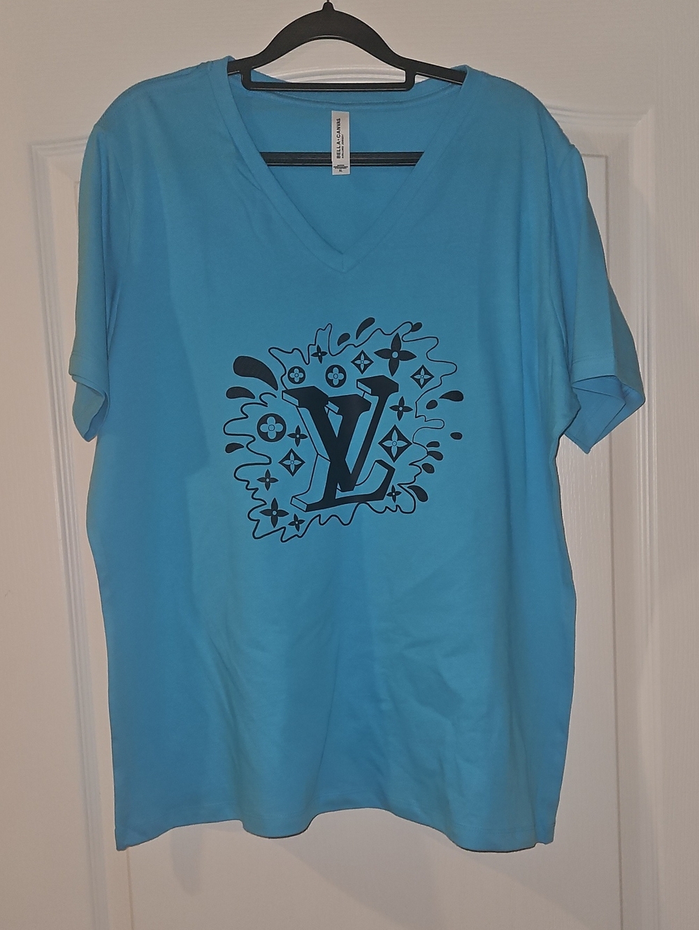 Graphic Shirt V Neck Bella Canvas Quality Print New